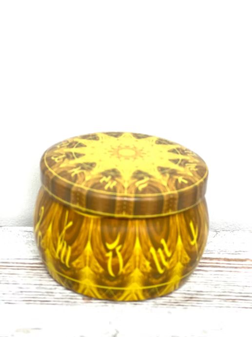 Kevay Astrology Soy Wax Candle – Jasmine & Peony | 8oz Organic, Zodiac-Inspired, Himalayan Salt Infused