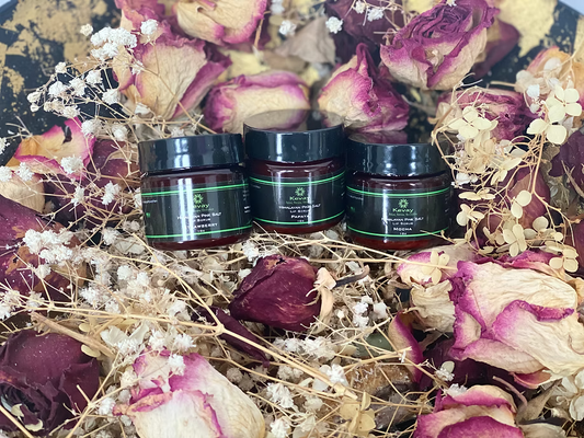 Kevay Bundle Pack – 3 Organic Lip Scrubs | Himalayan Pink Salt, Coconut Oil & Essential Oils