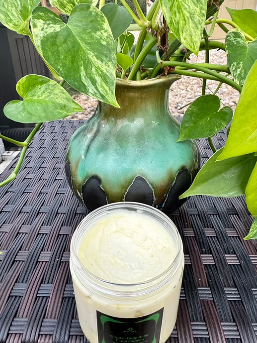 Organic Floral Body Butter – Kevay Floral Orgasm | Plant-Based, Hydrating & Anti-Aging, 6oz