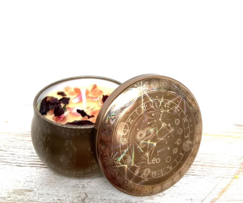 Kevay Astrology Soy Wax Candles – Organic, Scented & Custom Zodiac Gift