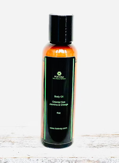 Kevay Oriental Spa Body Oil – Orange & Jasmine | Deep Hydration & Aromatherapy