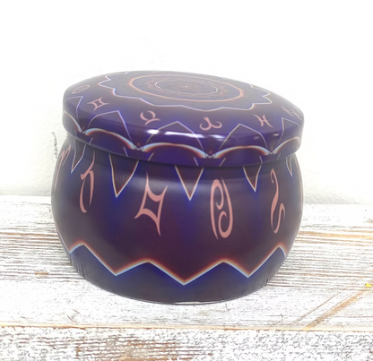 Kevay Astrology Candle – Juniper Berry & Orange | Soy Wax with Himalayan Pink Salt & Botanicals