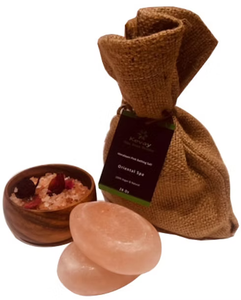 Kevay Oriental Spa Soaking Salt – Jasmine, Lavender & Rose Petals | 28oz