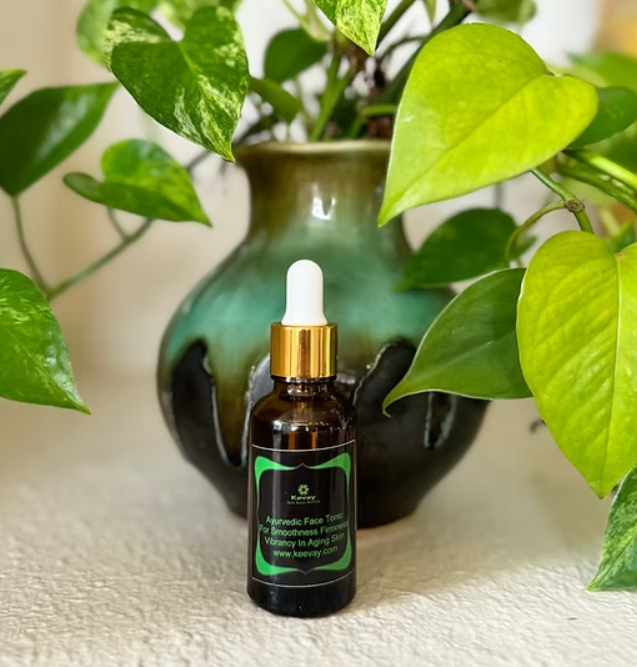 Ayurvedic Face Tonic by Kevay – Smooth, Firm & Glow | Natural Collagen Support